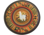 Llama Decorative Plate