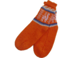 Orange Alpaca Socks
